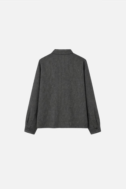 MAZA SHIRT- BLACK COMB