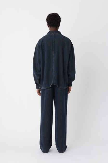 MAZA SHIRT- WASHED BLACK