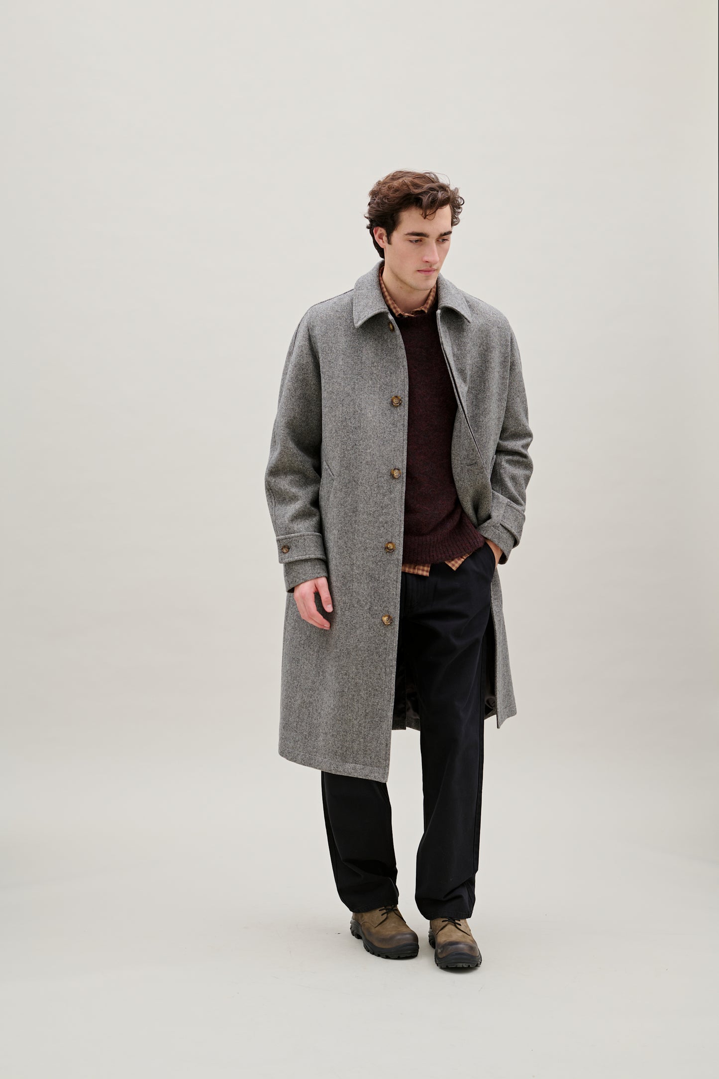 PINE WOOL COAT