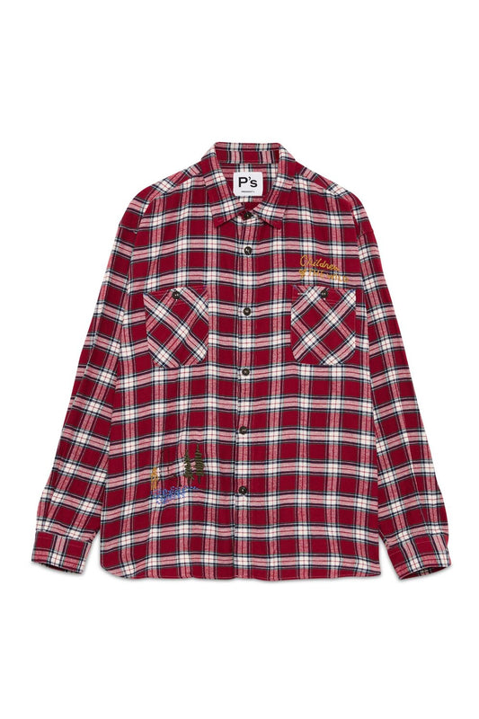 SHIRT RIP P's CHECK LIVING WILD