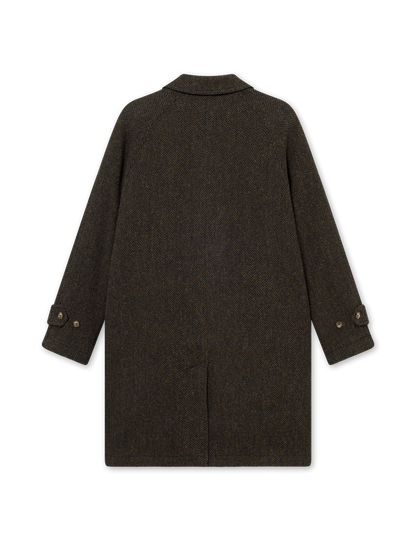 SHELTER WOOL LONG COAT