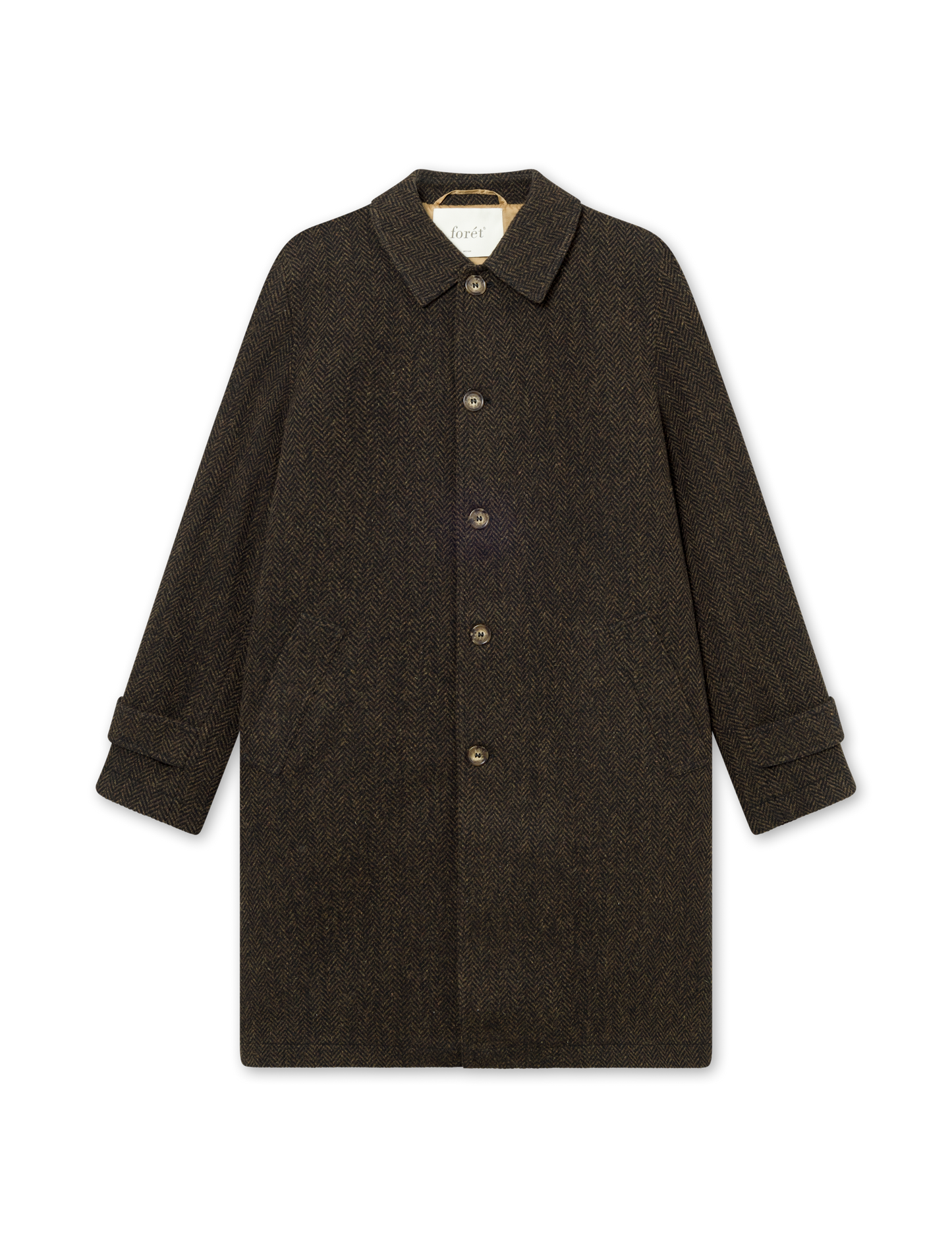 SHELTER WOOL LONG COAT