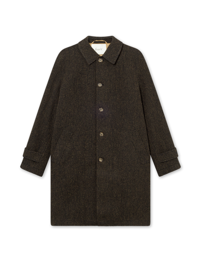 SHELTER WOOL LONG COAT