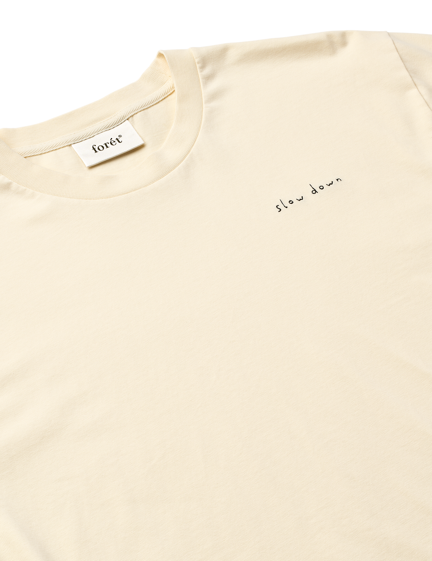 Foret Slow Down  T-Shirt Cloud