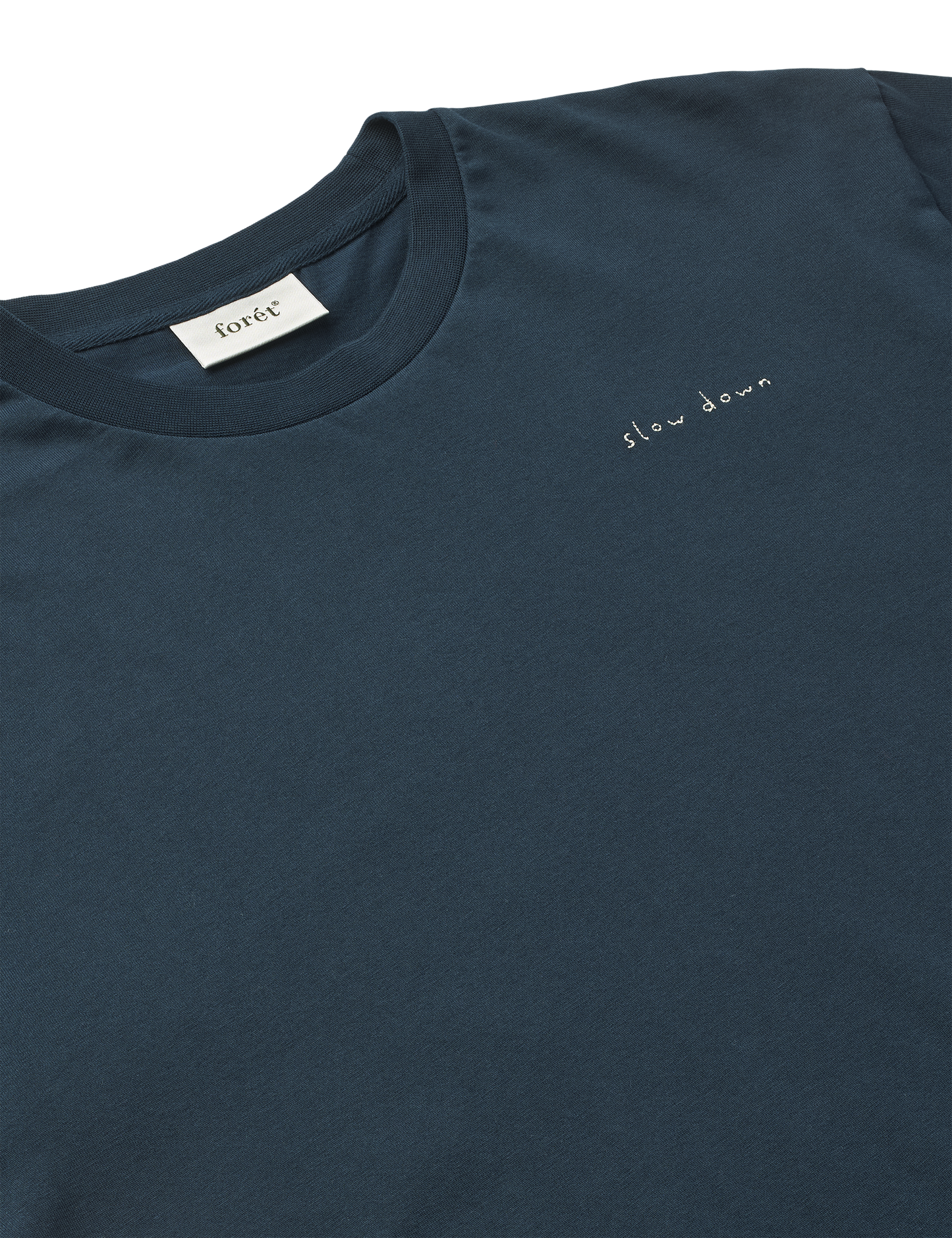 Foret Slow Down T-Shirt Navy