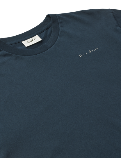 Foret Slow Down T-Shirt Navy