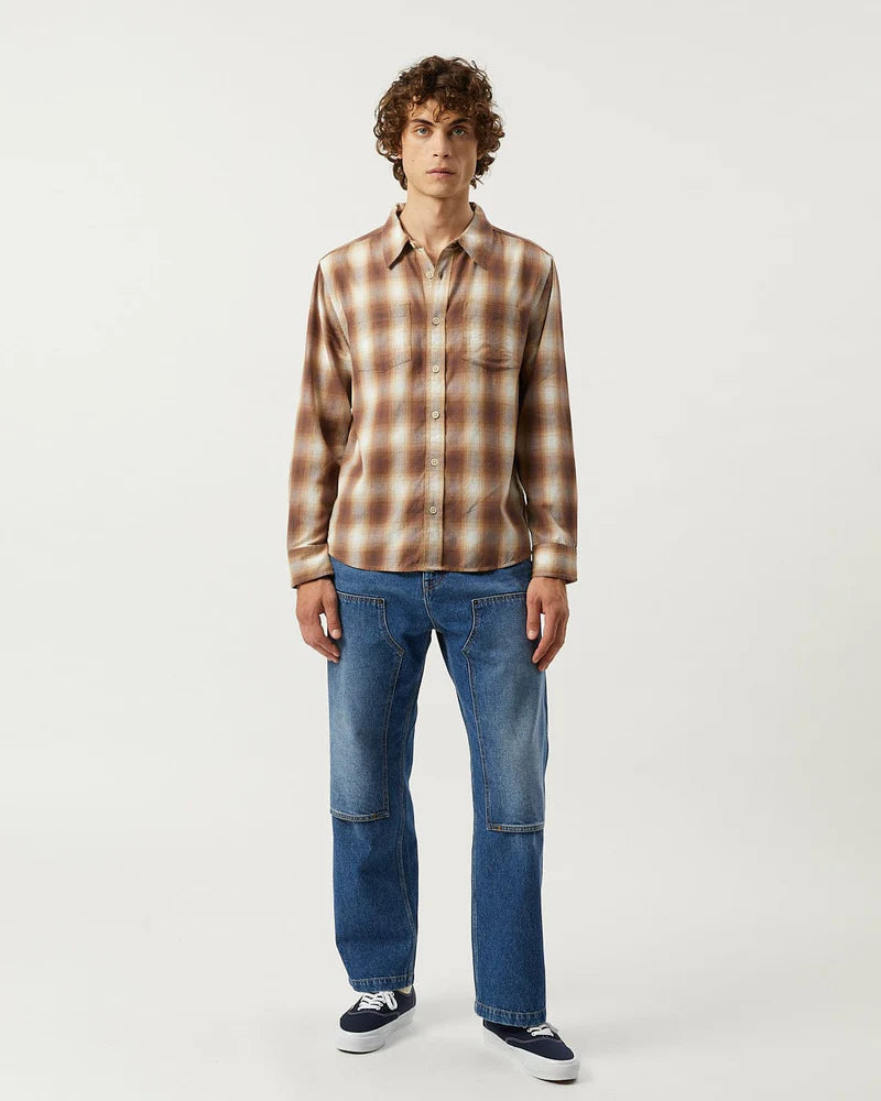 Driftwood Plaid LS