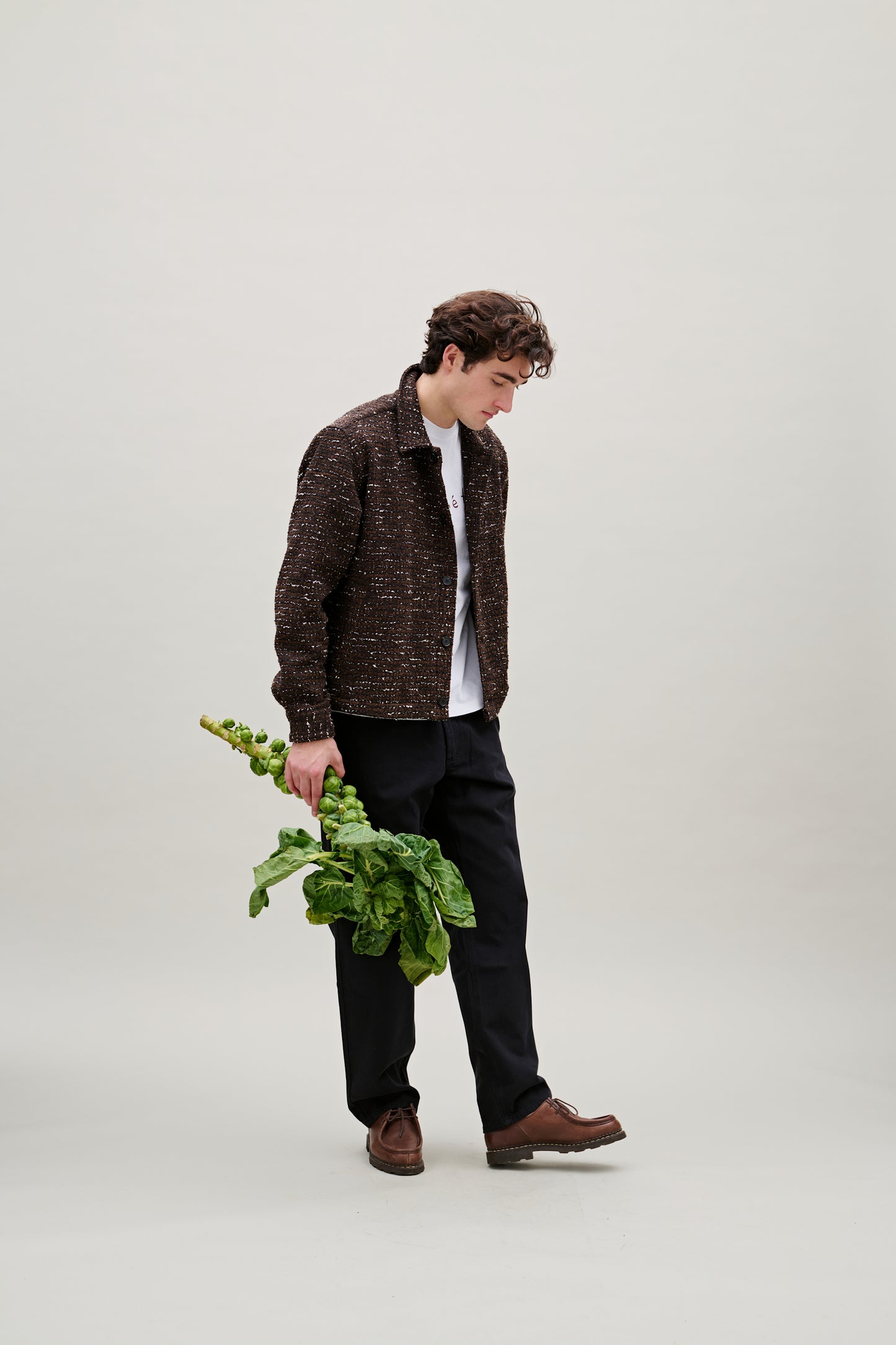 SAN BOUCLE RELAXED FIT OVERSHIRT