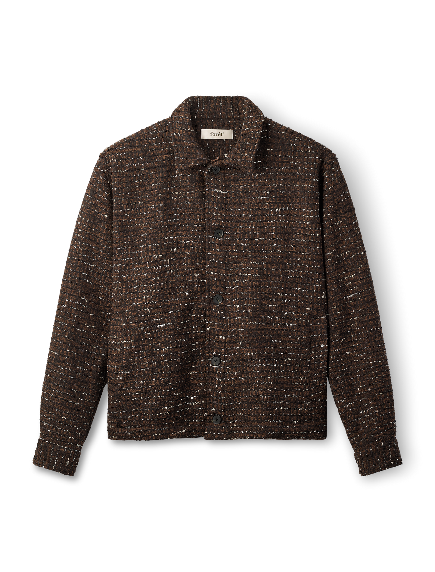 SAN BOUCLE RELAXED FIT OVERSHIRT