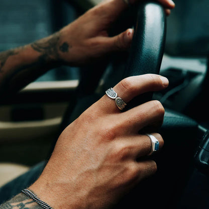 Silver Angel Ring