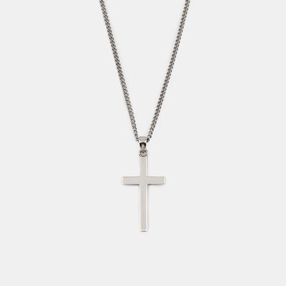 Silver Cross Necklace