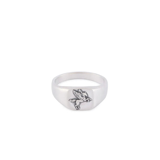 Silver Pegasus Ring