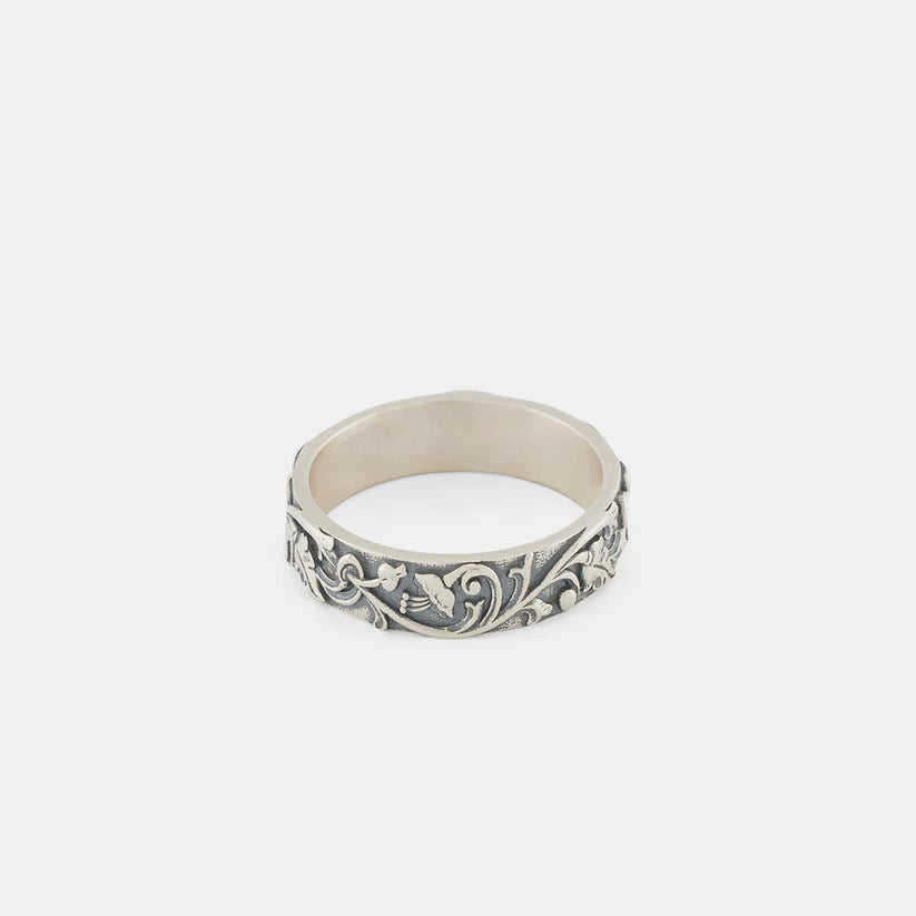 Silver Pergola Ring