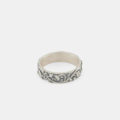 Silver Pergola Ring