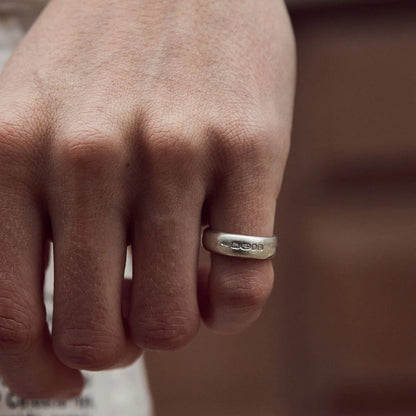 Silver Traditional Hallmark Ring