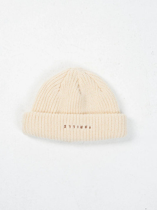 Minimal Thrills Beanie- CREAM