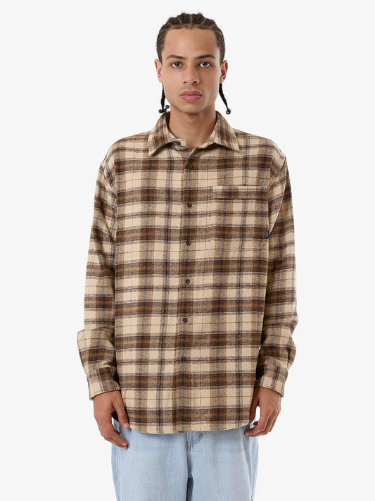 Barrio Flannel Shirt- Wren