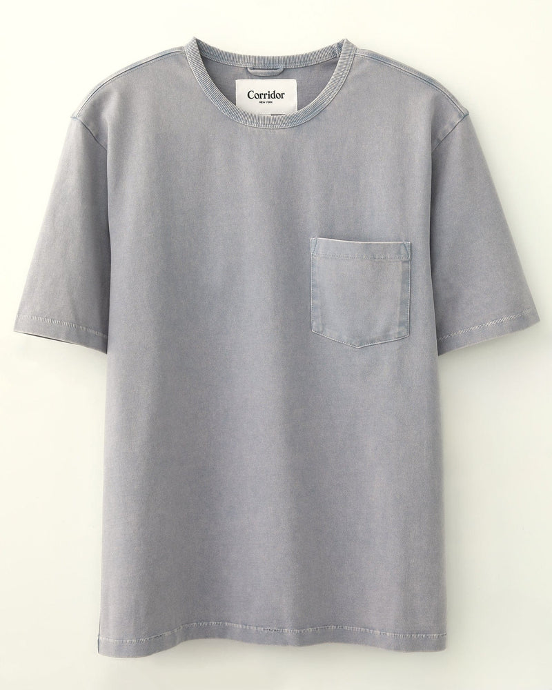 Organic Garment Dye Tee- DUSK