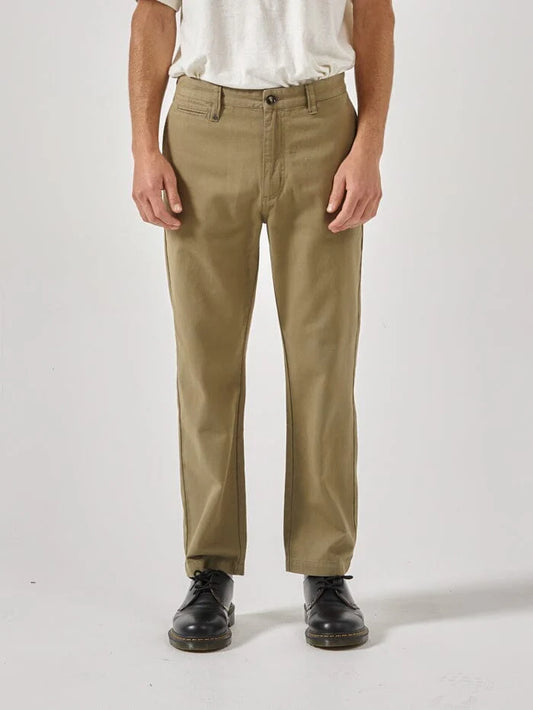 Minimal Thrills Work Chino- Aloe