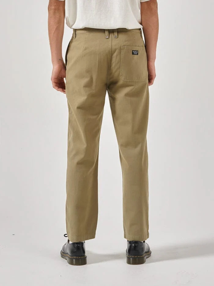 Minimal Thrills Work Chino- Aloe