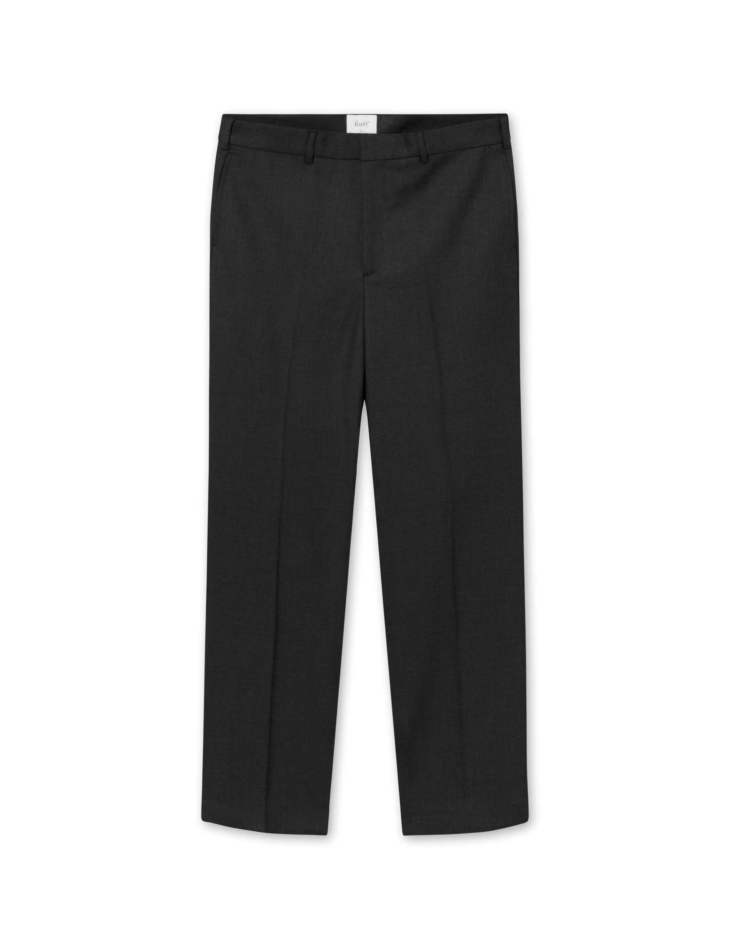 WRITER PANTS - DARK GREY MELANGÉ