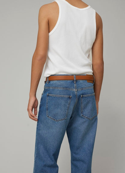 HEATH JEANS WASHED-MID BLUE