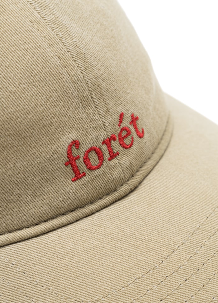 HAWK Washed Cap Khaki/Red