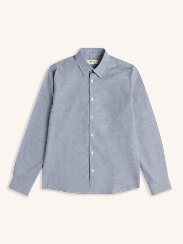 DIRELTON SHIRT- BLUE CHAMBRAY