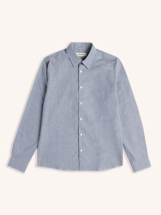 DIRELTON SHIRT- BLUE CHAMBRAY