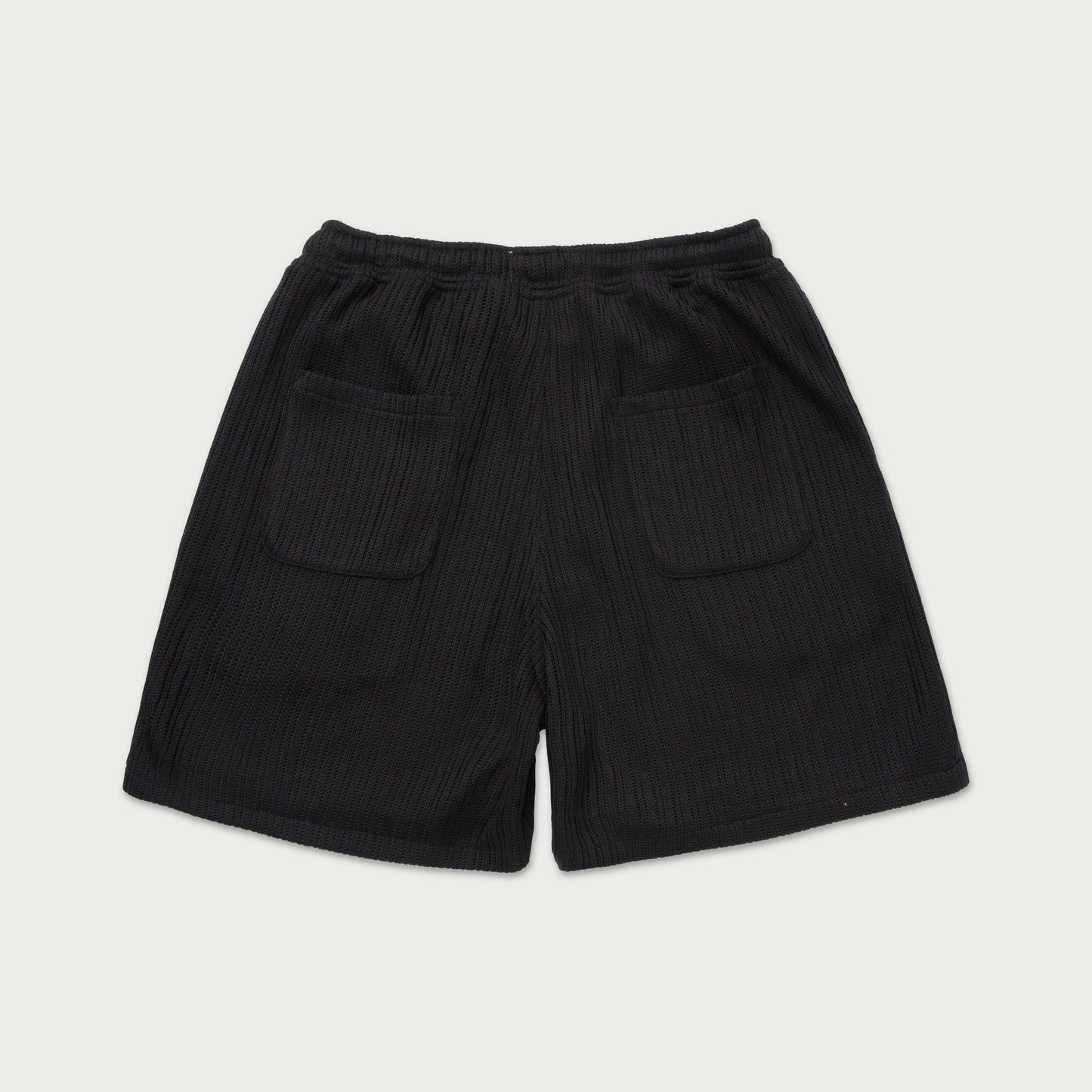 KNIT SHORT- BLACK