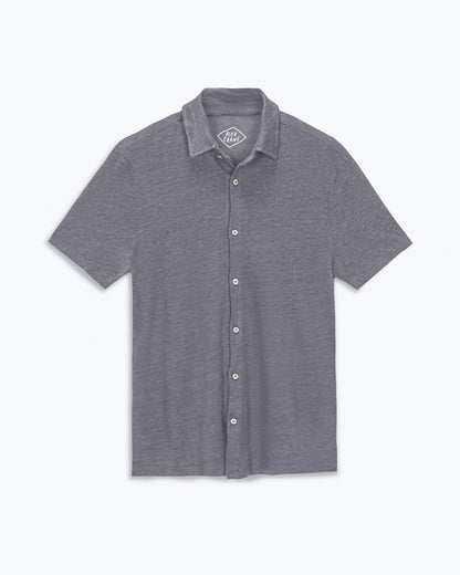 Knit Ola Shirt- SLATE