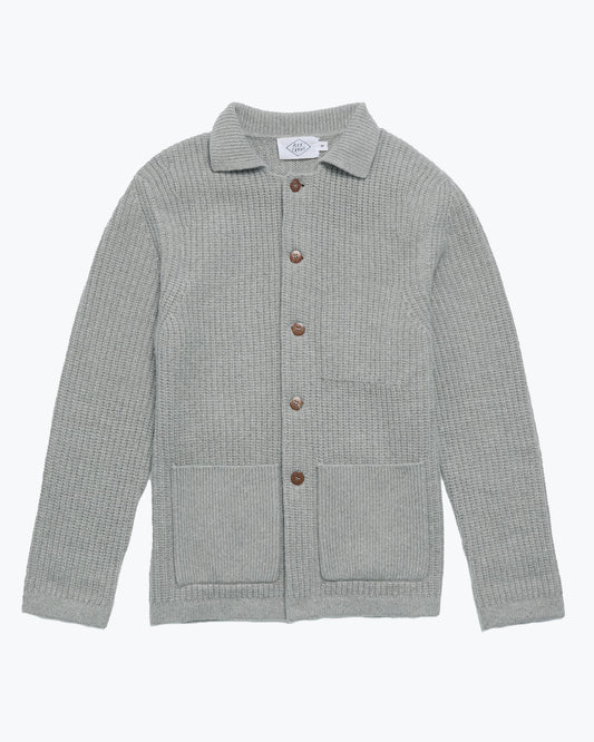 KNIT KITE JACKET - STEEL